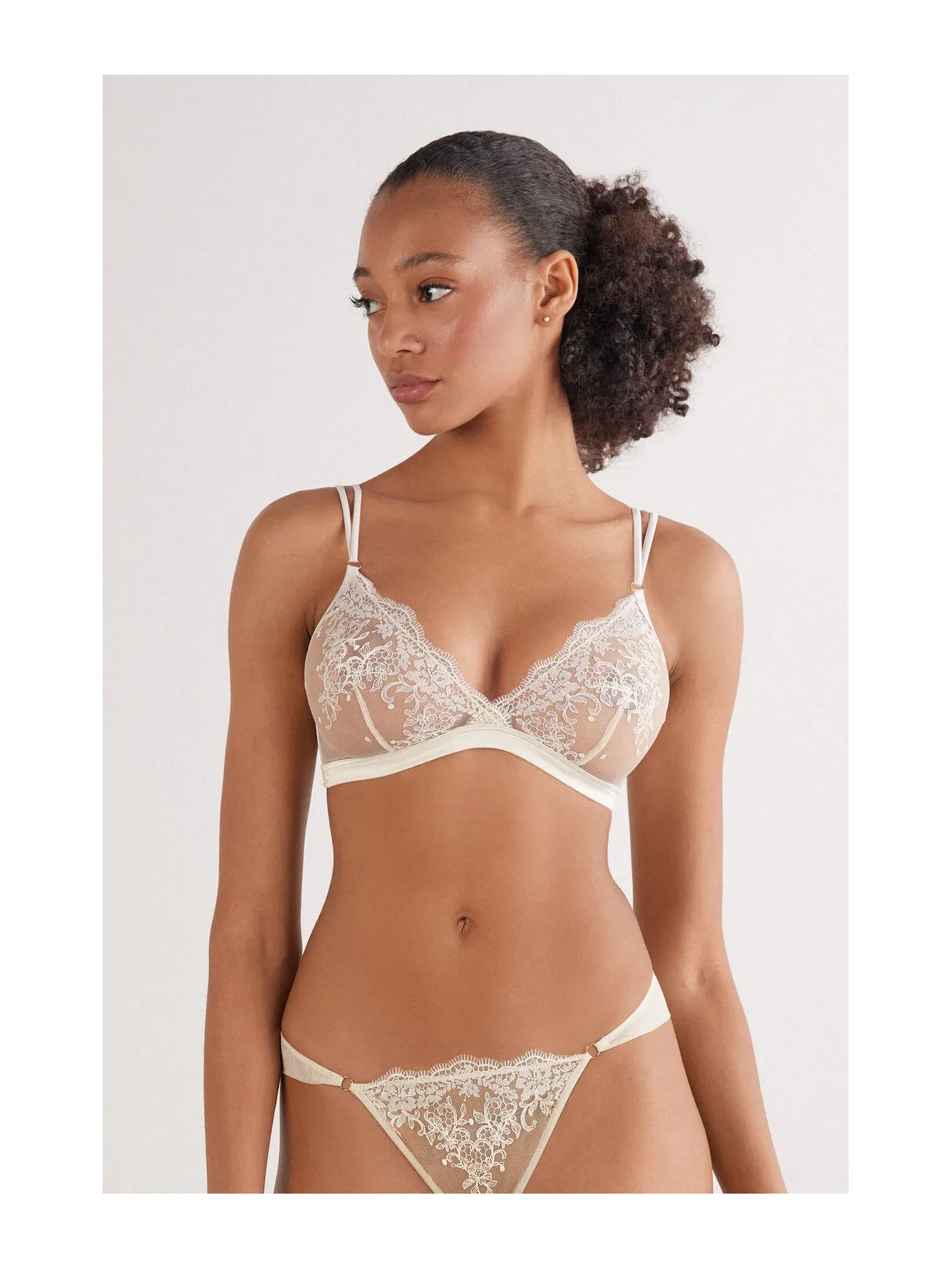 Sutiã Triângulo Emma Luxury Dreams Marfim Intimissimi