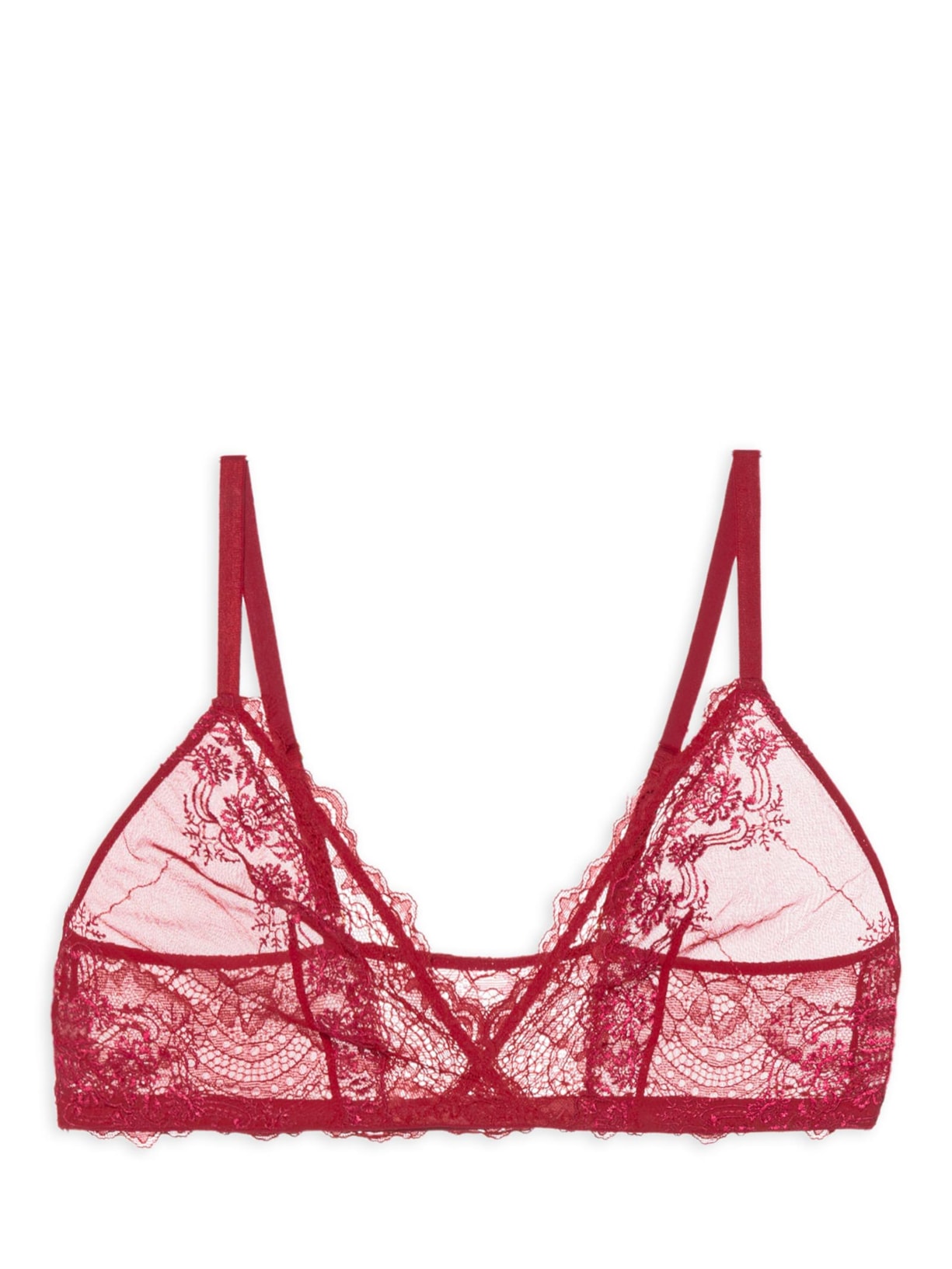 Sutiã Triângulo Esther - Vermelho