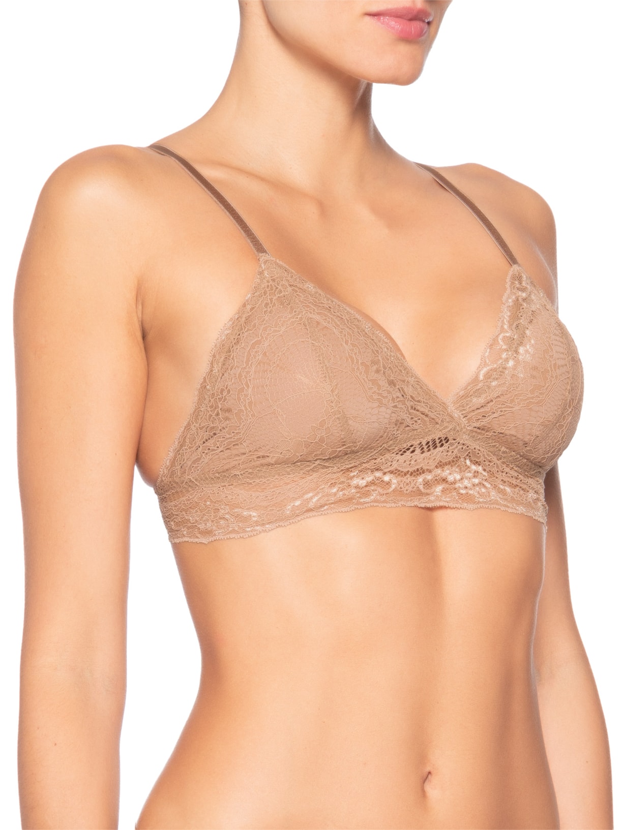 Sutiã Triângulo L Bege Valisere