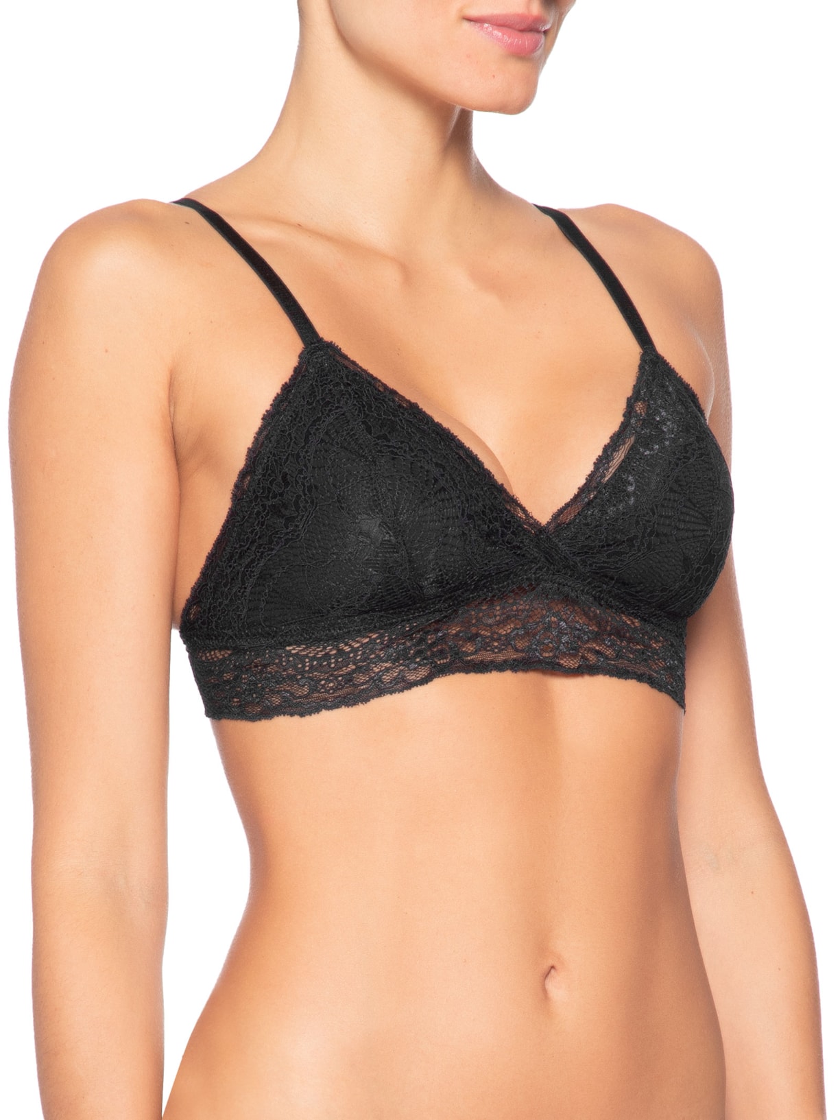 Sutiã Triângulo L Preto Valisere