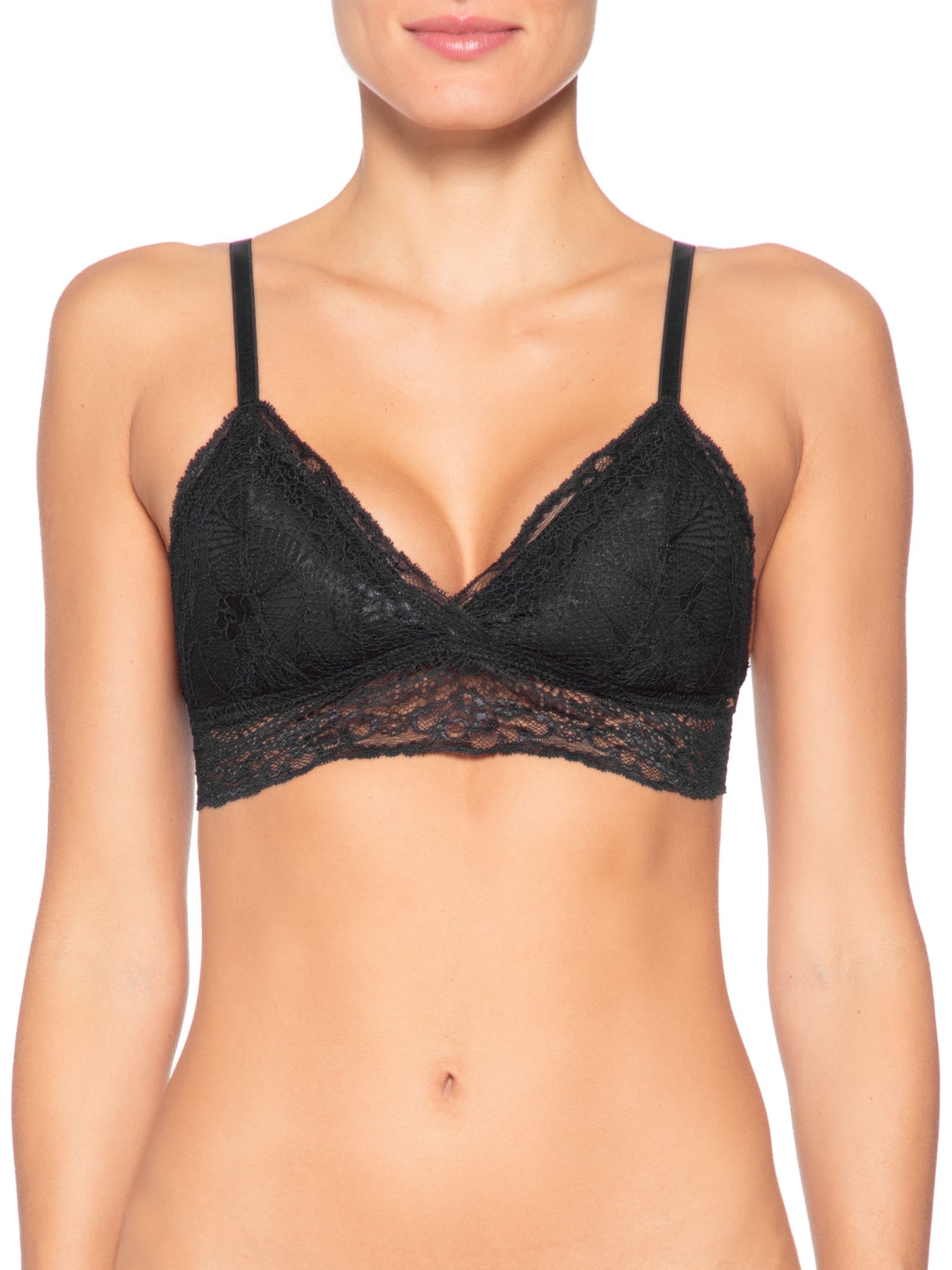 Sutiã Triângulo L Preto Valisere