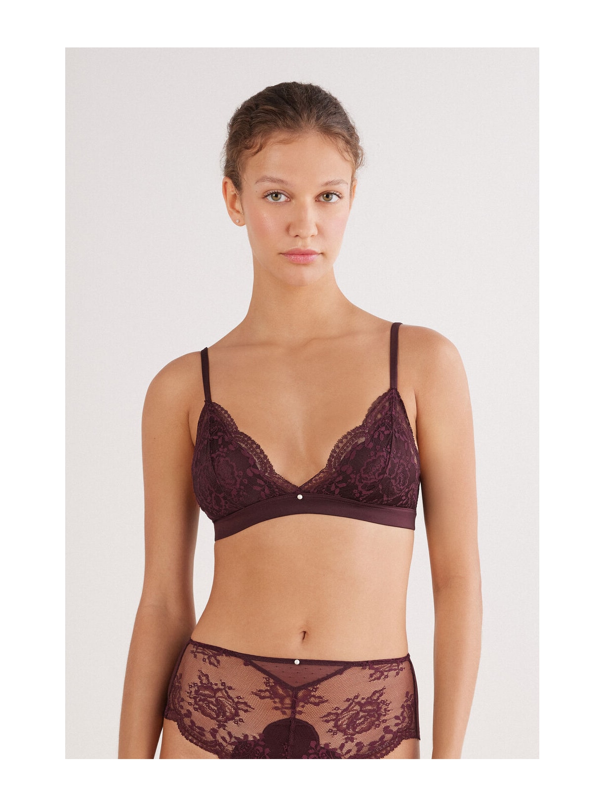 Sutiã Triângulo La Vie En Rose Bordô Intimissimi