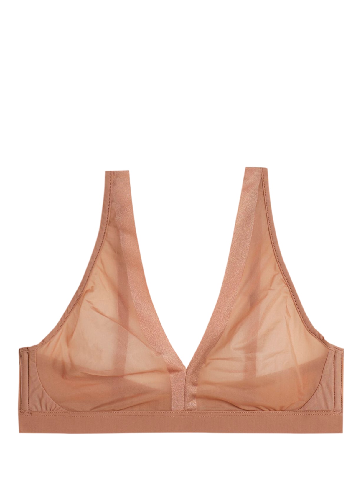 Sutiã Triângulo Lara Invisible Touch - Bege