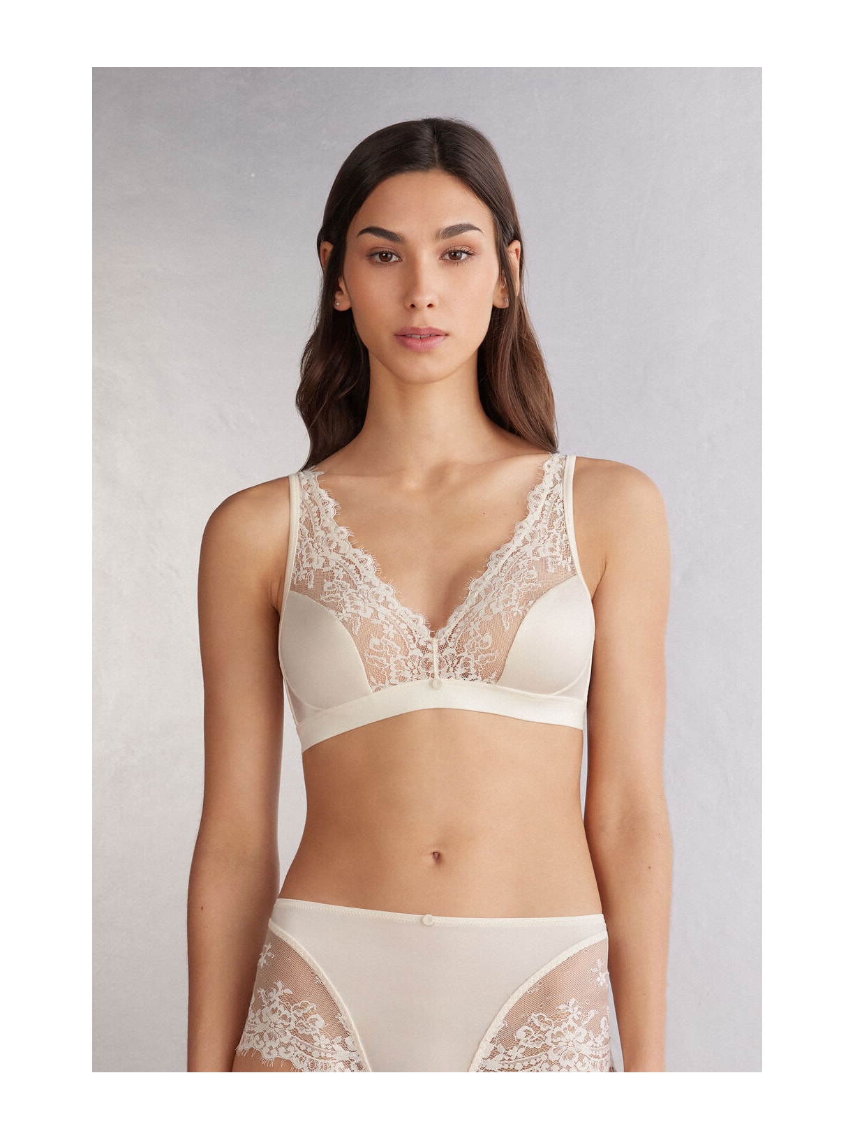 Sutiã Triângulo Lara Self Love Off-White Intimissimi