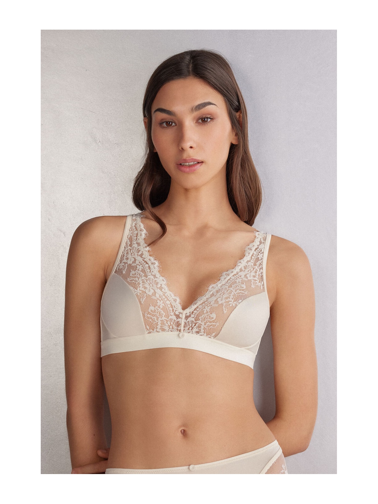 Sutiã Triângulo Lara Self Love Off-White Intimissimi