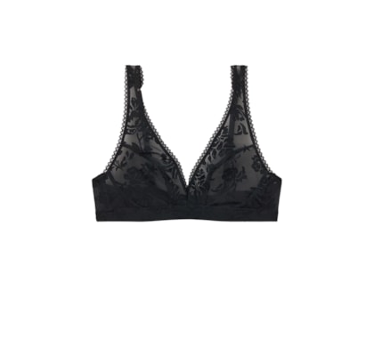 Sutiã Triângulo Lara Softer Than a Kiss - Preto