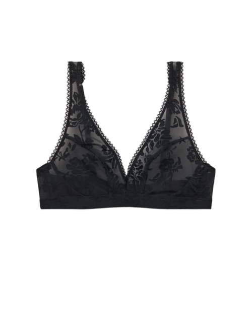 Sutiã Triângulo Lara Softer Than a Kiss - Preto