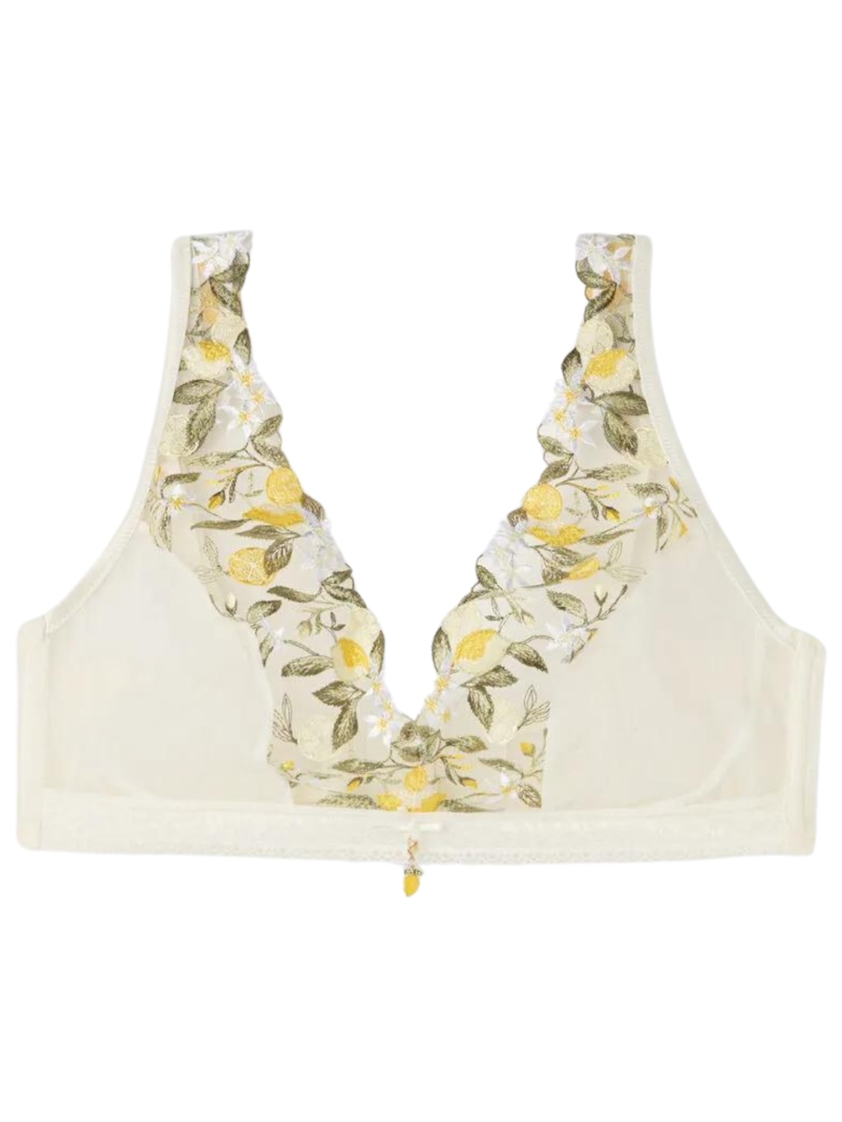 Sutiã Triângulo Lara Vacanze Italiane - Amarelo