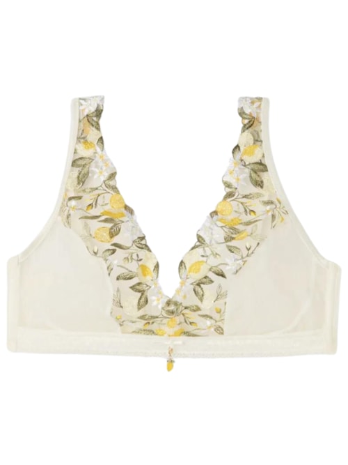 Sutiã Triângulo Lara Vacanze Italiane - Amarelo