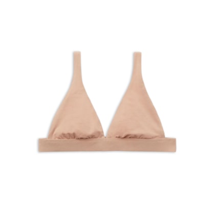 Sutiã Triângulo Marica Em Algodão Ultralight - Bege