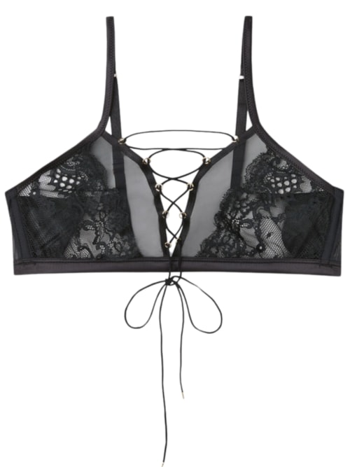 Sutiã Triângulo Sinful Fantasies - Preto