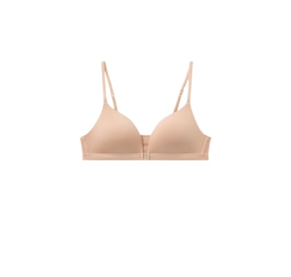 Sutiã Triângulo Tiziana Em Algodão Ultralight - Bege