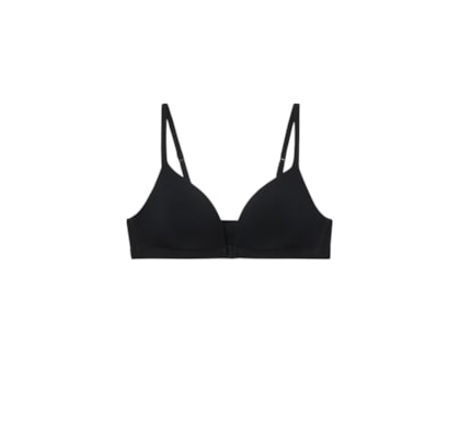 Sutiã Triângulo Tiziana Em Algodão Ultralight - Preto