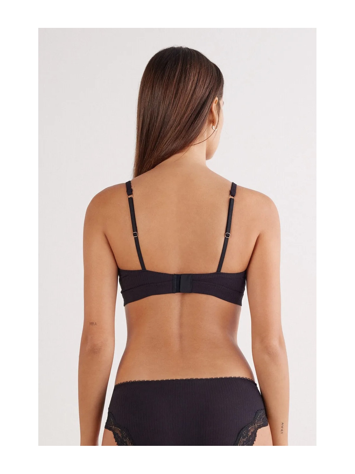 Sutiã Triângulo Tiziana Your Everyday Wear Preto Intimissimi