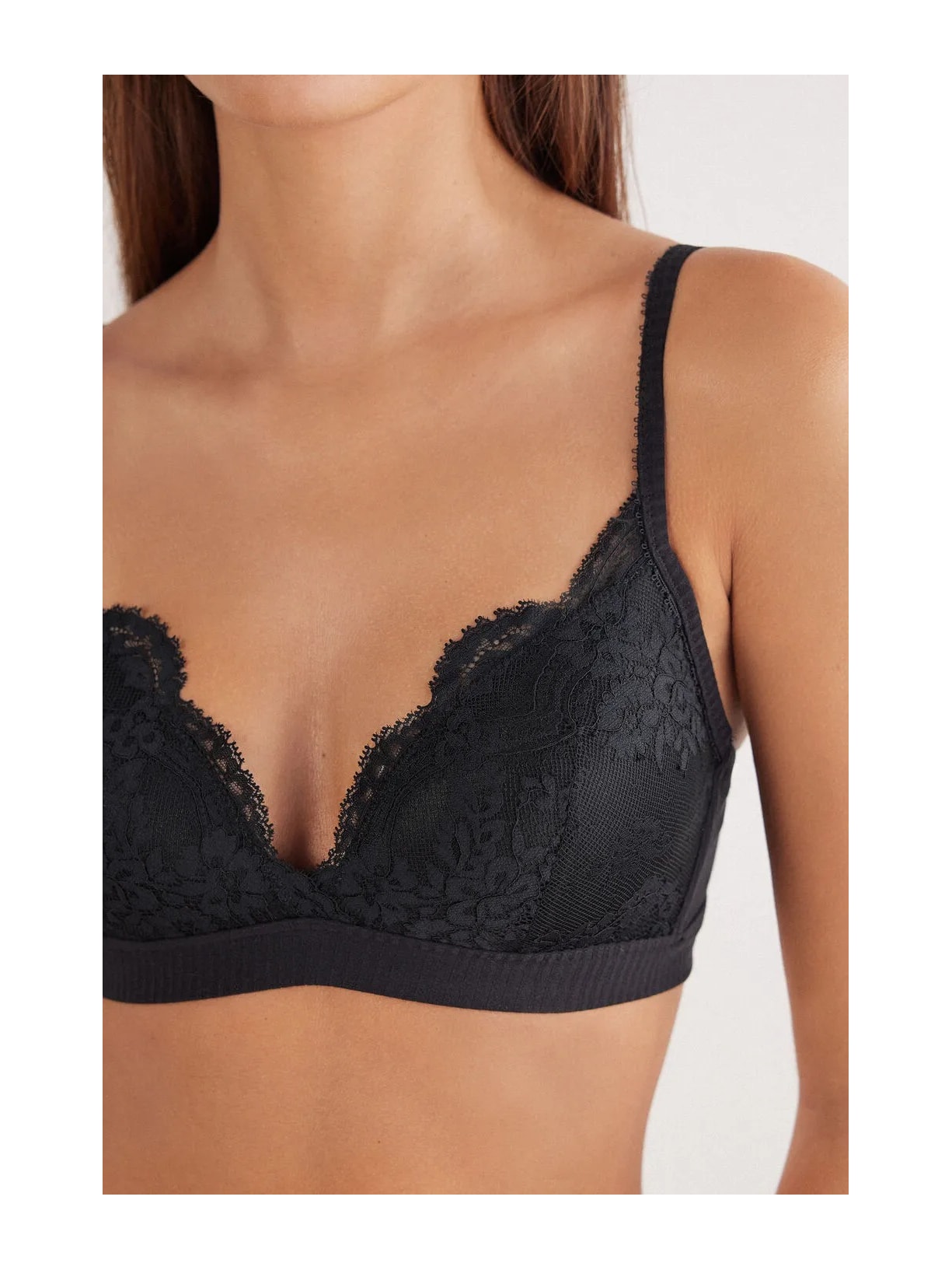 Sutiã Triângulo Tiziana Your Everyday Wear Preto Intimissimi