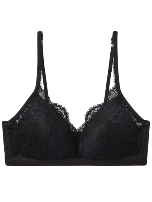 Sutiã Triângulo Tiziana Your Everyday Wear - Preto