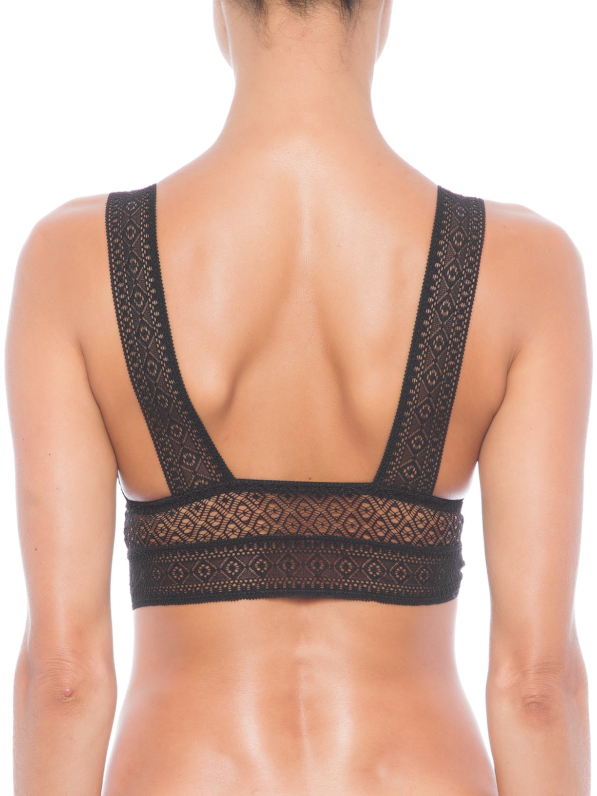 Sutiã Triângulo Top Com Bojo Removível Preto Hope