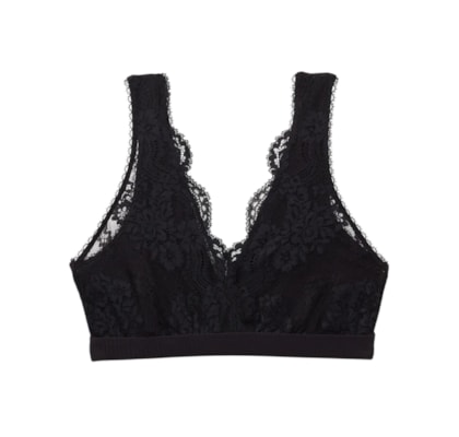 Sutiã Triângulo Your Everyday Wear - Preto