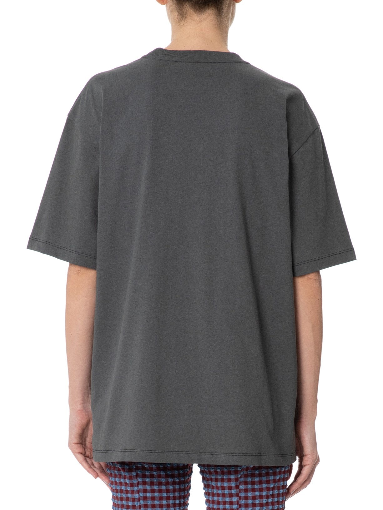T-shirt Feminina Future Heavy Cherry Drop Shoulder - Cinza