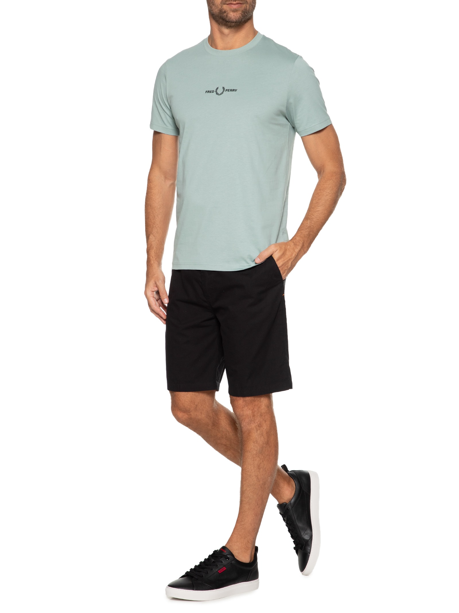 T-shirt Masculina Twin Tipped - Azul - Shop2gether