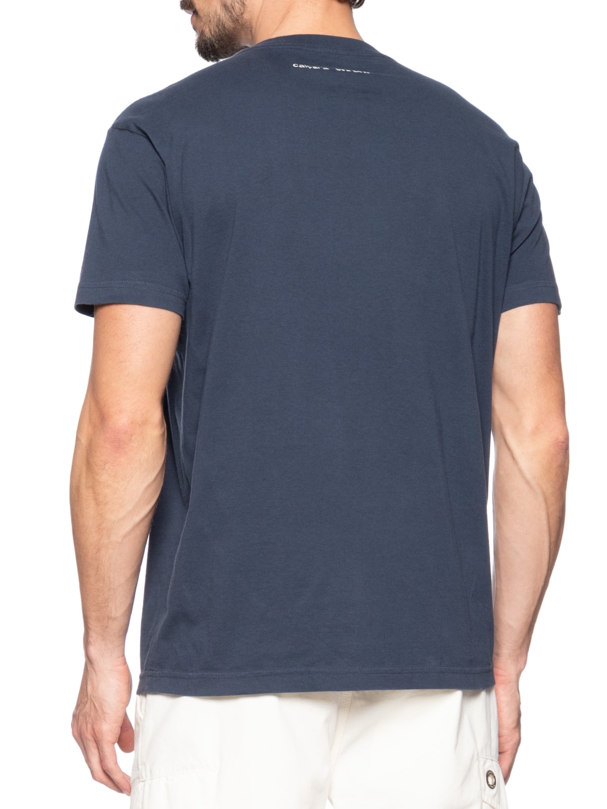 T-Shirt Masculina Vintage Caiçara Rio MC Azul Osklen