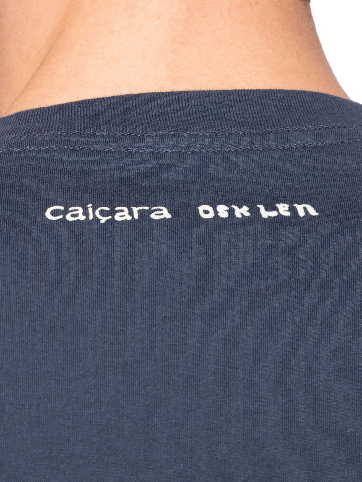 T-Shirt Masculina Vintage Caiçara Rio MC Azul Osklen