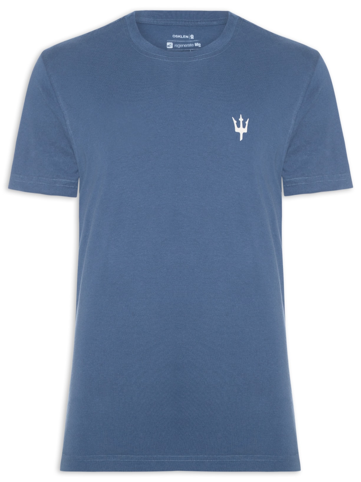 T-Shirt Masculina Vintage Protect Our Oceans MC - Azul
