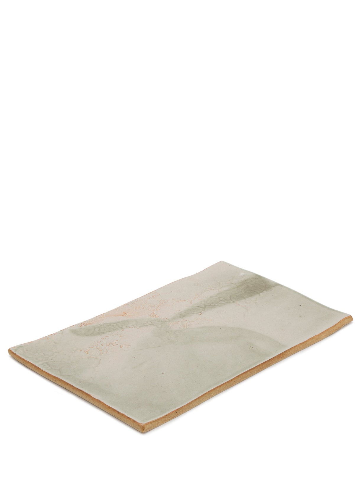 Tábua Com 2 Dobras Em Cerâmica Verde Minimal Art E Design