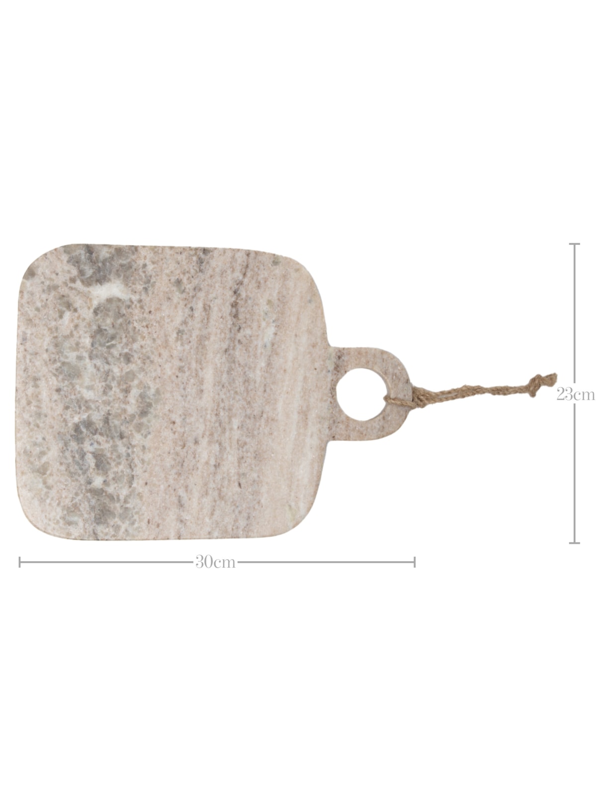 Tábua Para Servir Beige Stone Bege Le Lis Casa