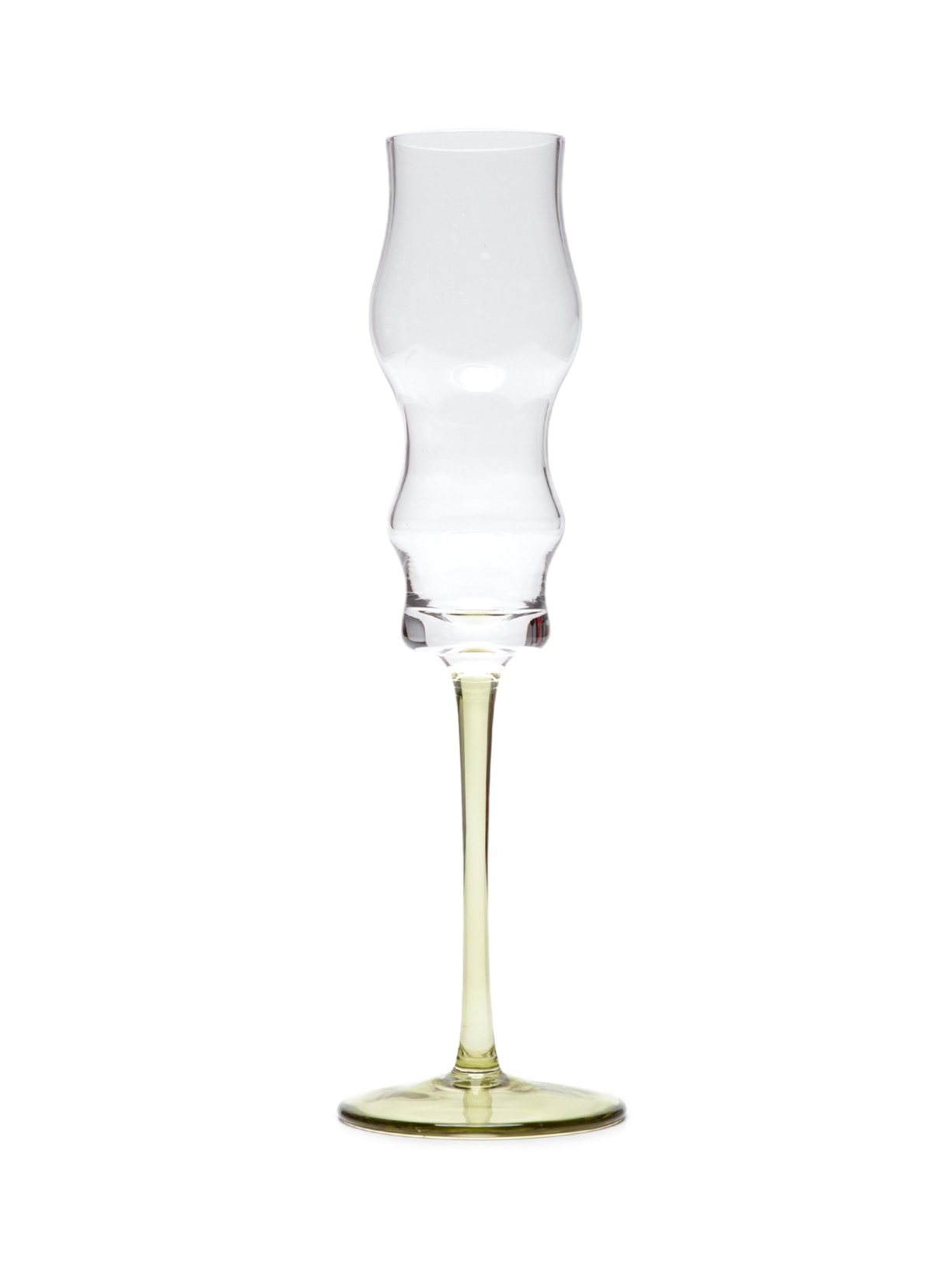 Taça Para Champagne Color - Verde