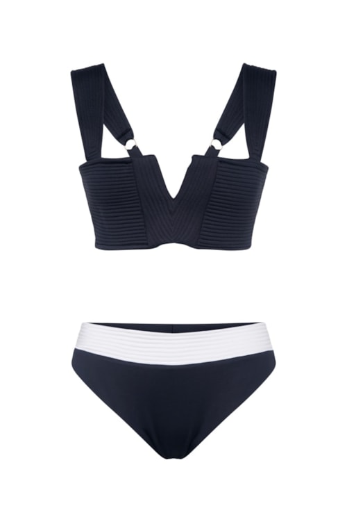 Tanga Midi Contour Preto
