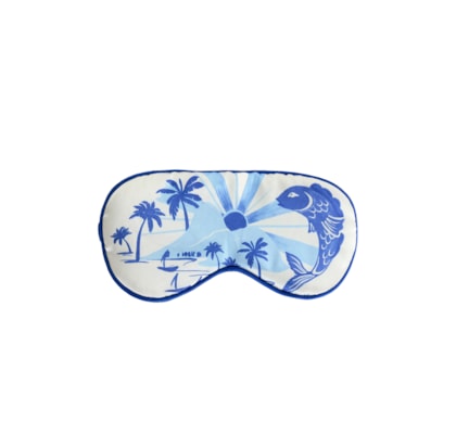 Tapa Olho Peixe Tropical - Azul