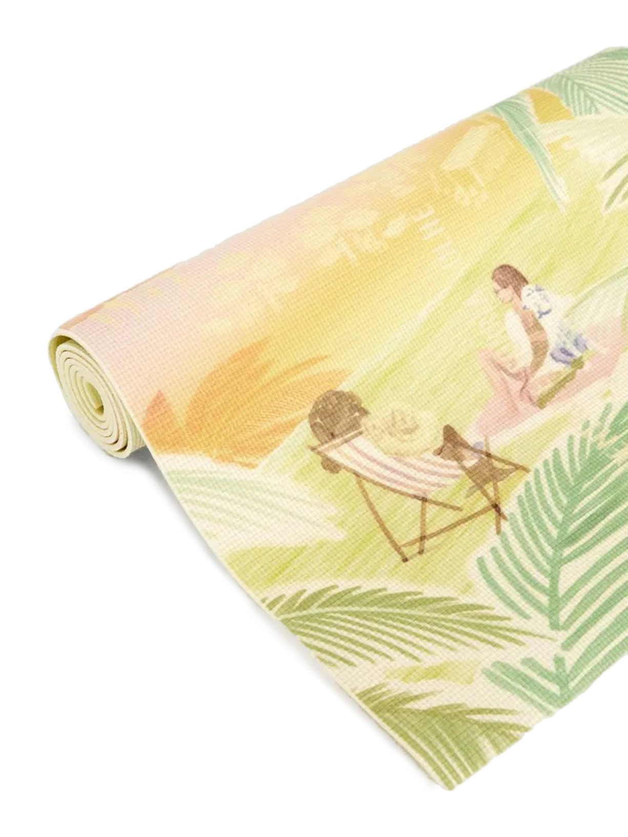 Tapete De Ioga Fim De Tarde Verde Farm Etc