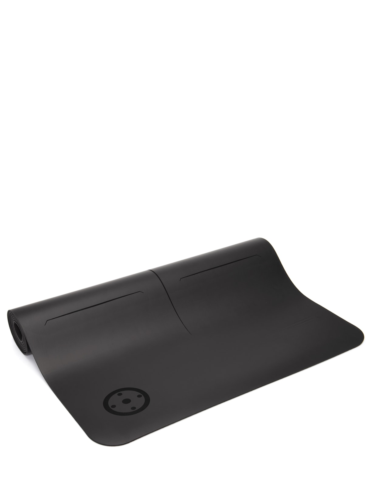 Tapete de Yoga Alinhamento Cinza Hopu Yoga