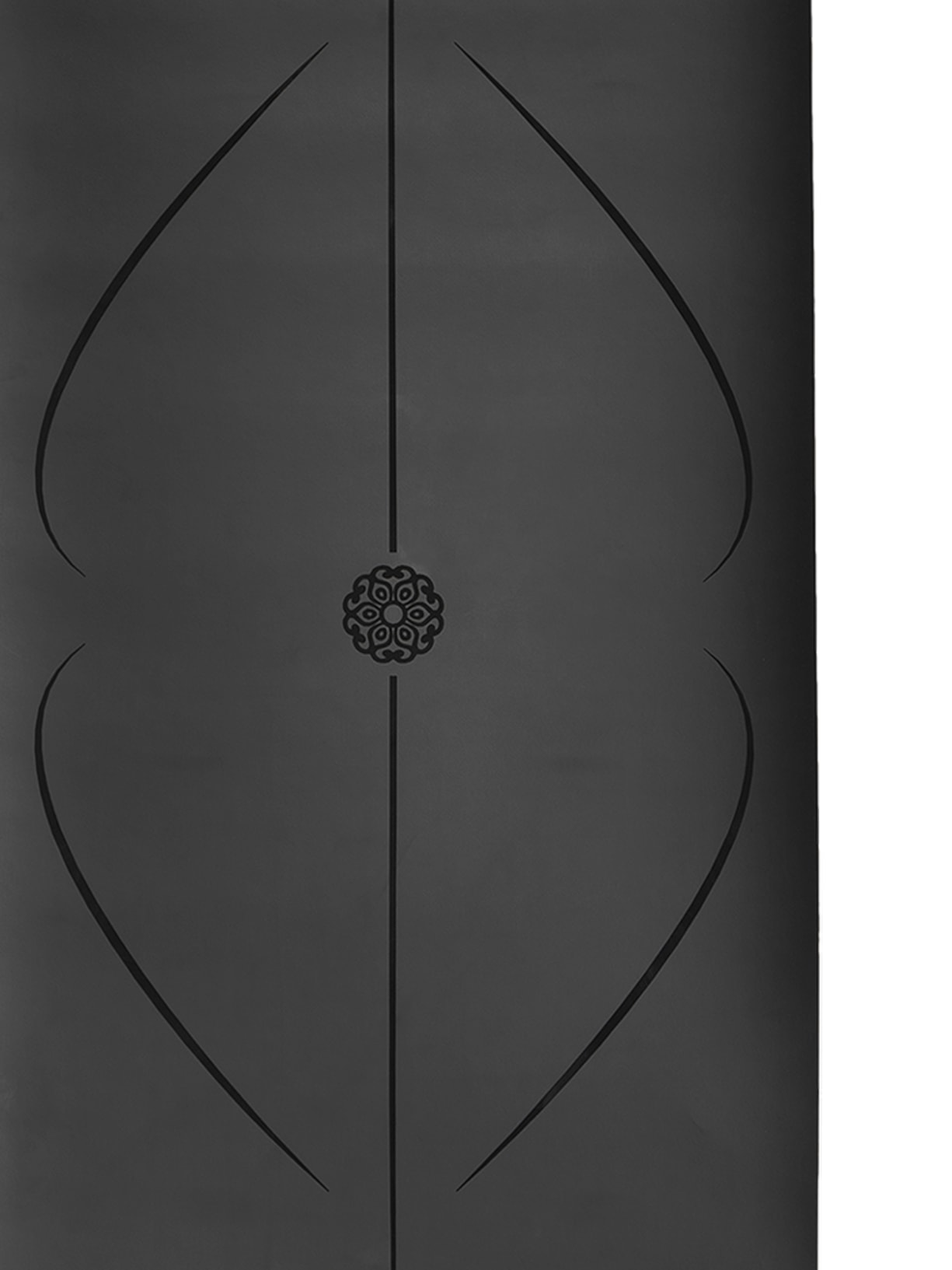 Tapete de Yoga Alinhamento Cinza Hopu Yoga