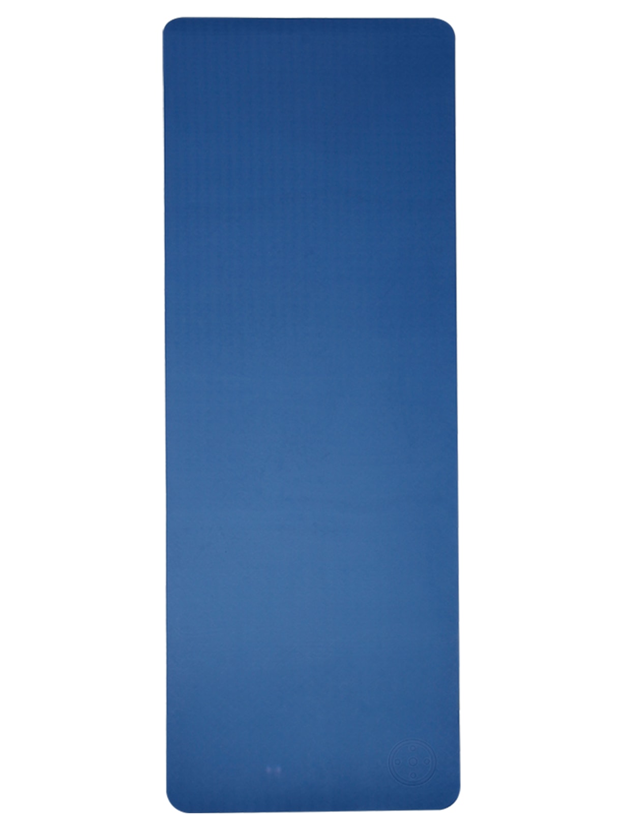 Tapete De Yoga Mat Em Tpe Eco Dupla Face 5mm - Azul