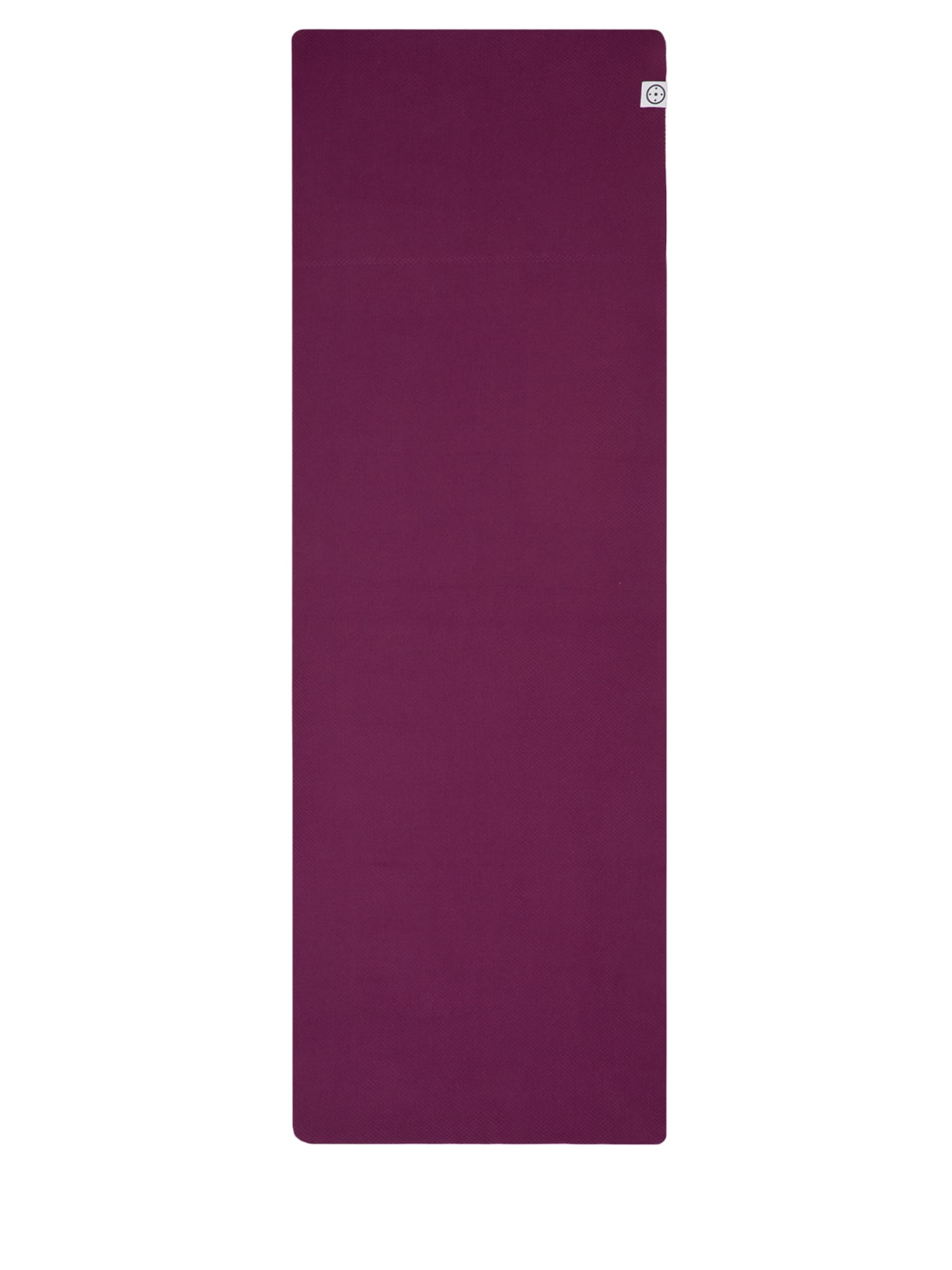 Tapete Yoga Dobrável Em Tpe + Microfibra - Roxo