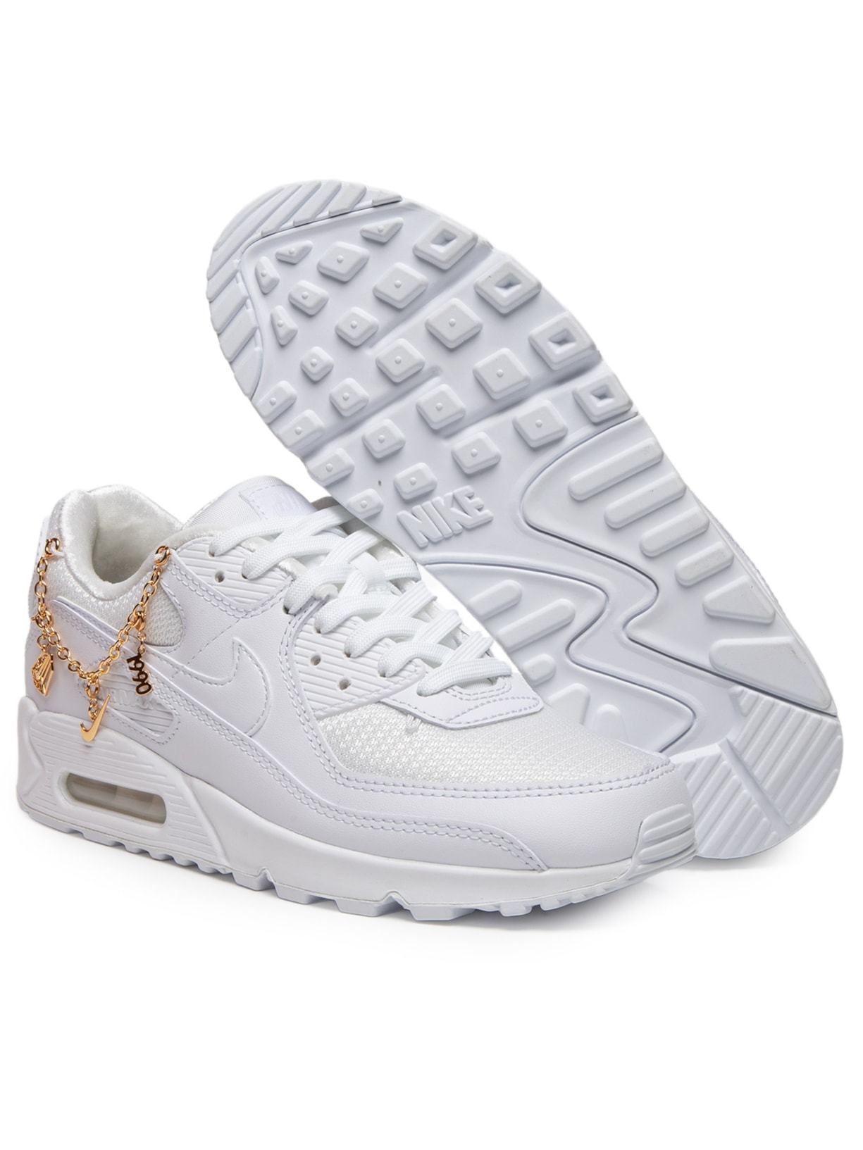 Tênis Air Max 90 Recraft Feminino Branco Nike