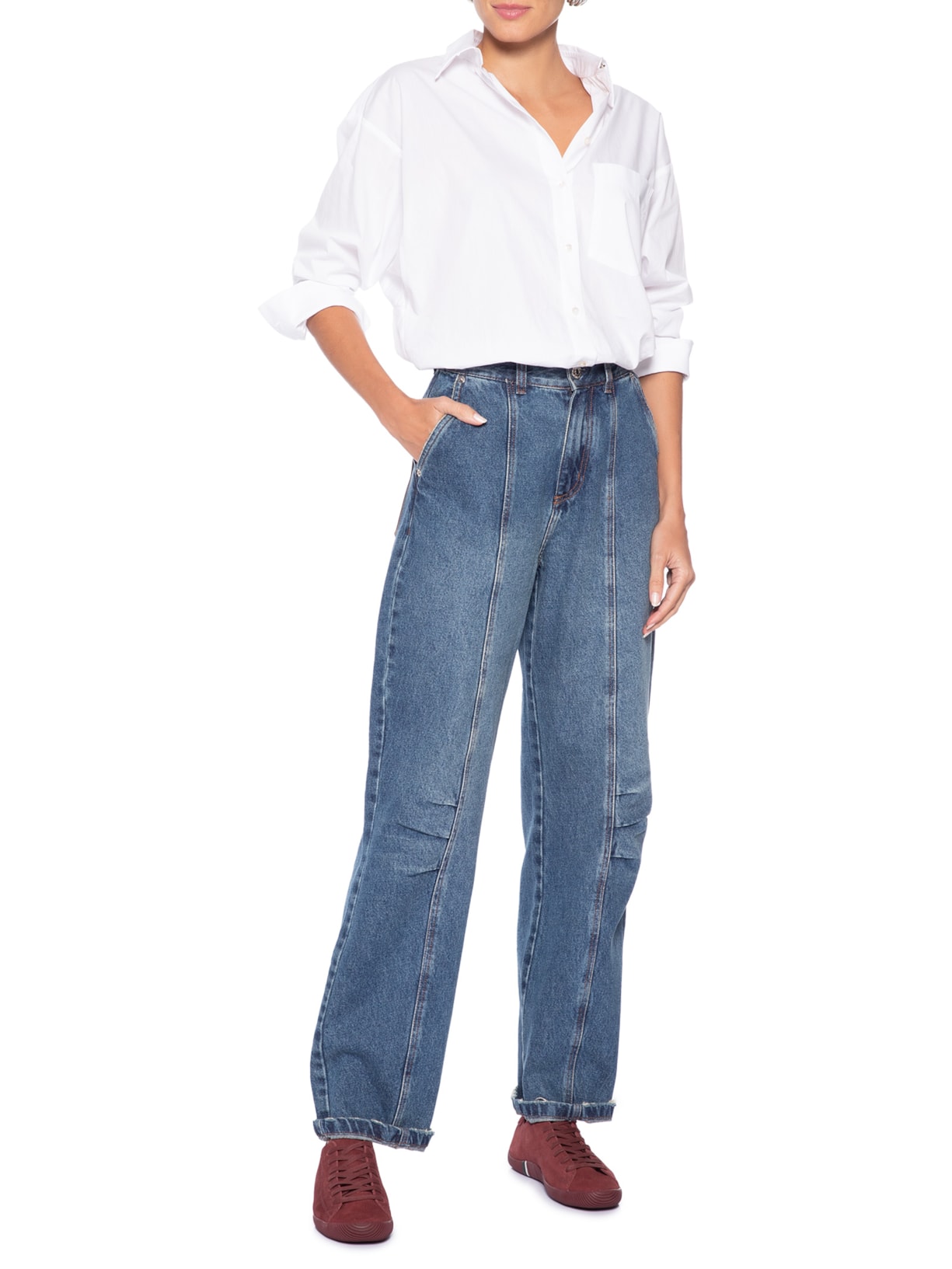 Tênis Arpoador Soft Camurça Feminino Vermelho Osklen