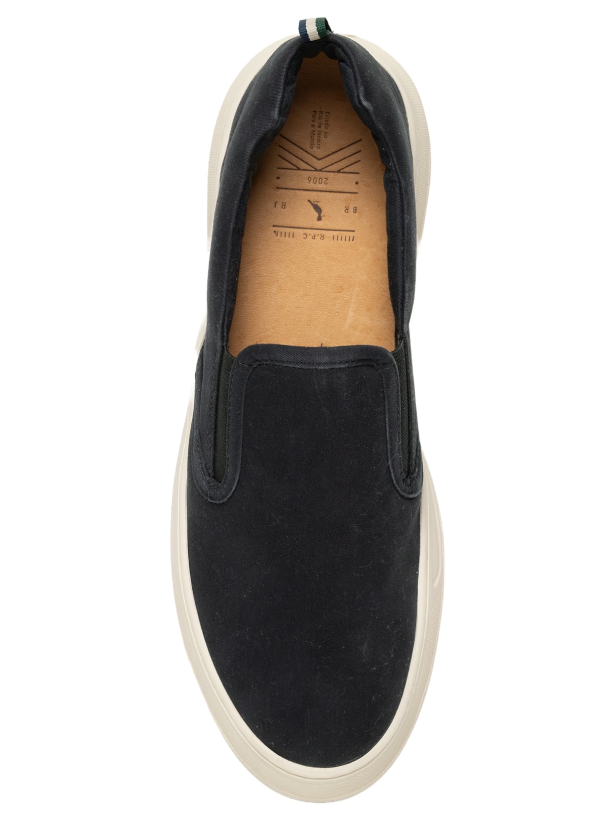 Tênis Asher Slip On Masculino – Preto Reserva Go