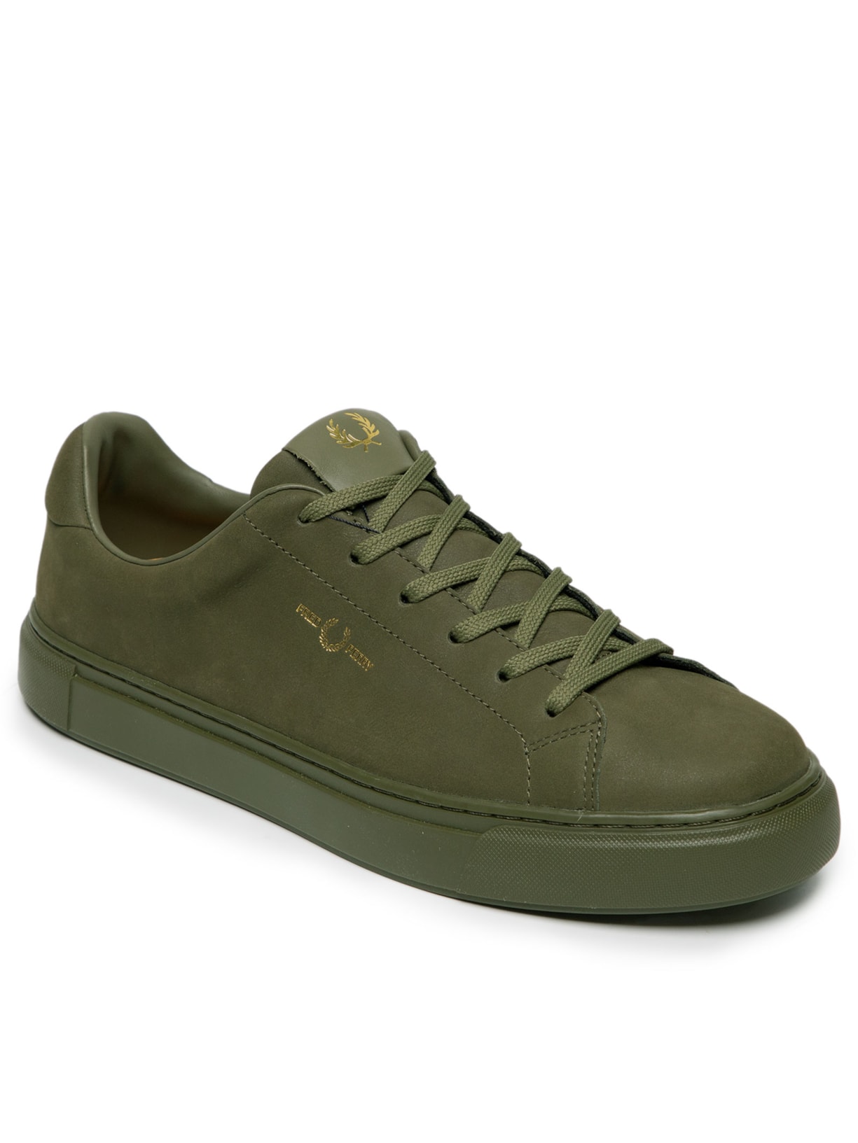 Tênis B71 Oiled Nubuck Verde Fred Perry
