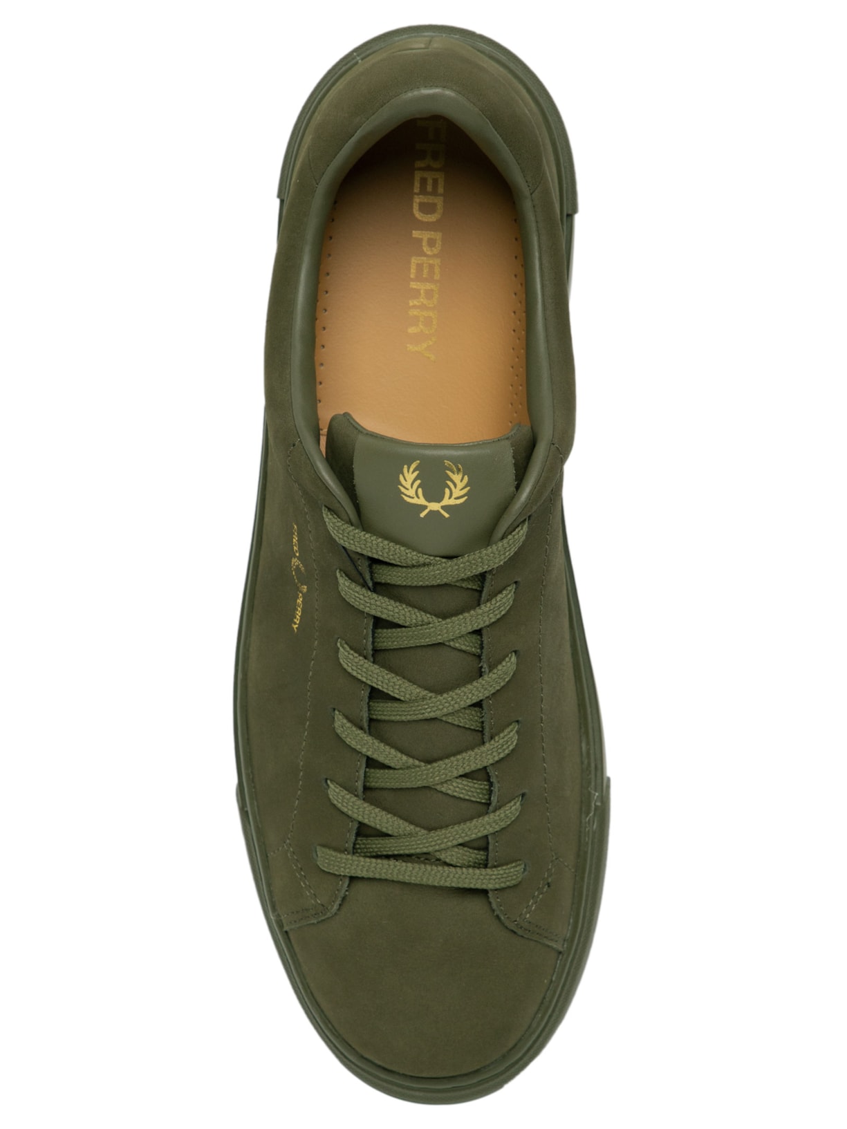 Tênis B71 Oiled Nubuck Verde Fred Perry