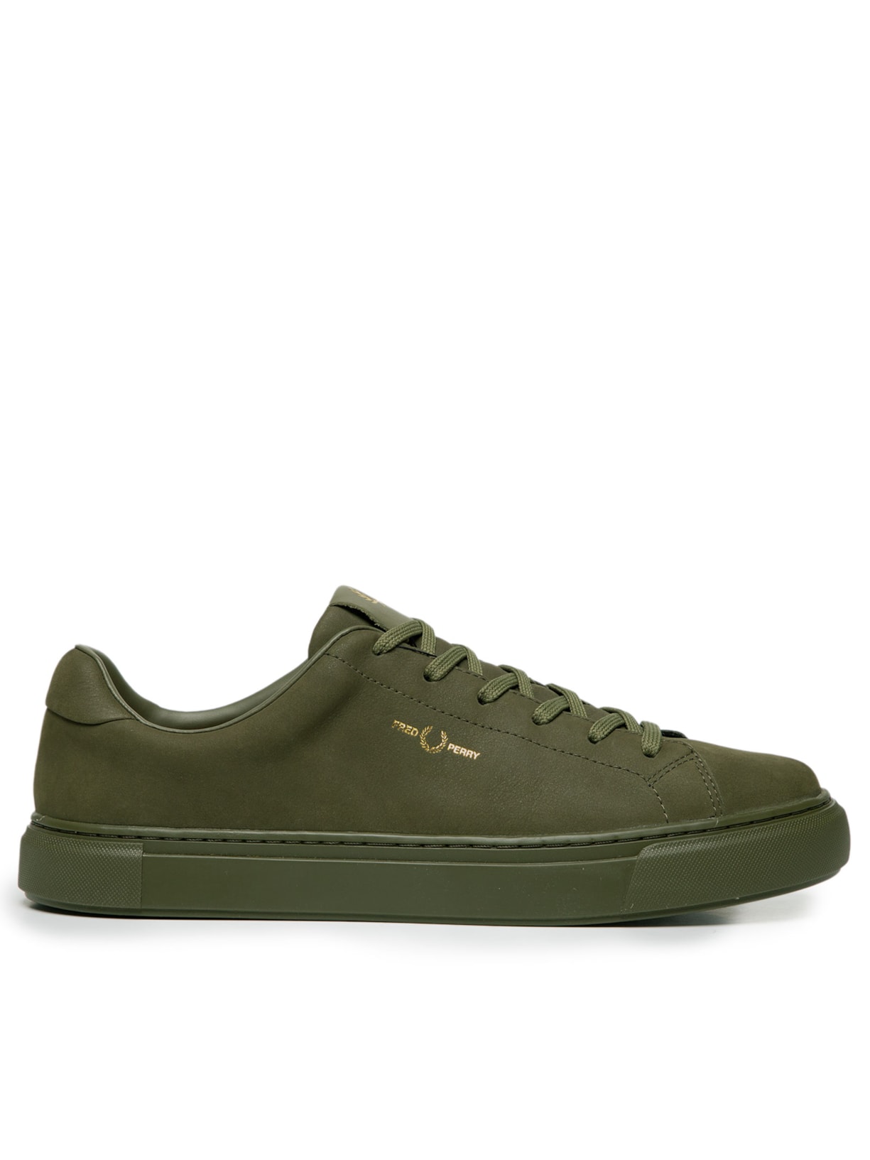 Tênis B71 Oiled Nubuck Verde Fred Perry