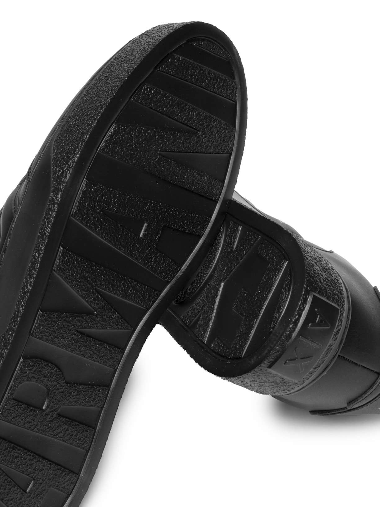 Tênis Casual Masculino De Couro Lion Low Preto Armani Exchange
