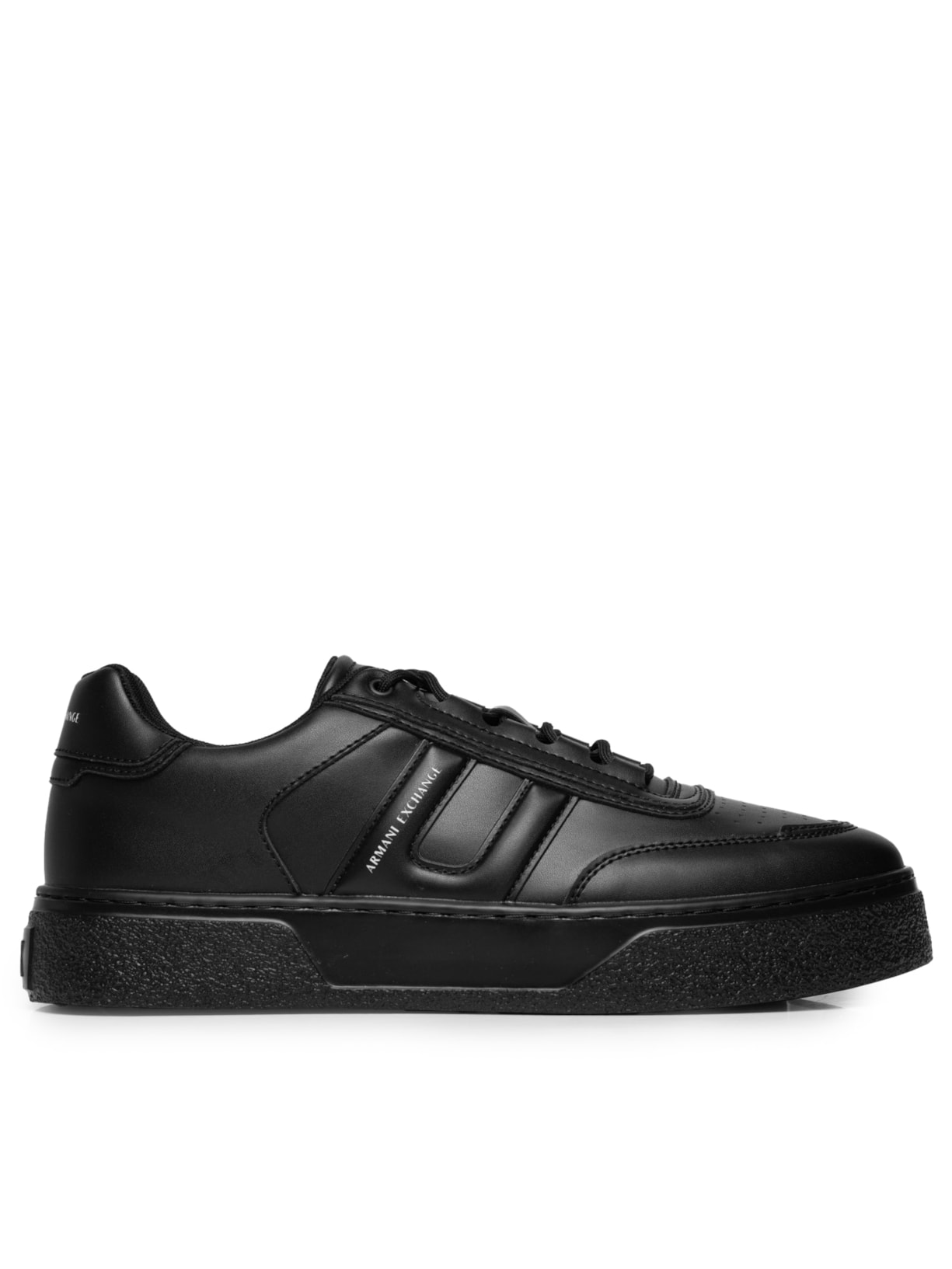 Tênis Casual Masculino De Couro Lion Low - Preto