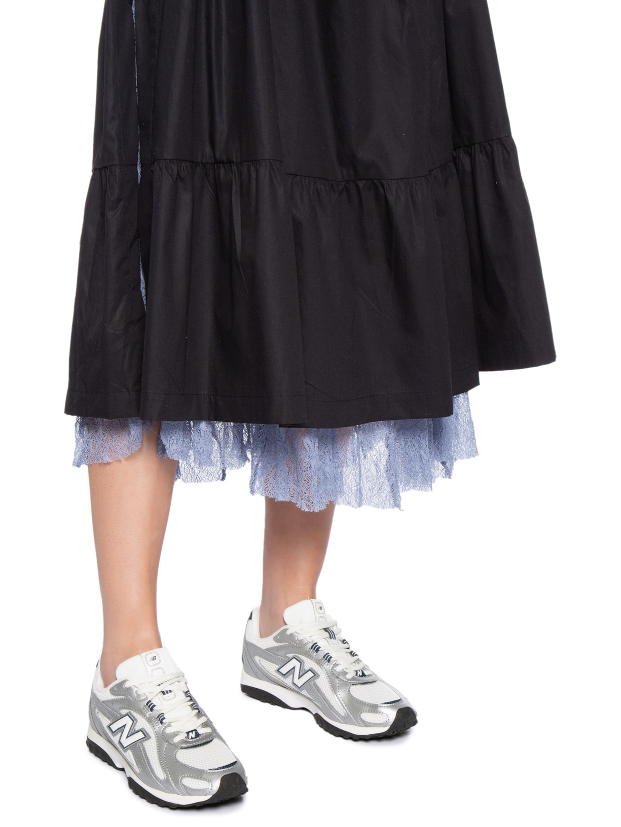 Tênis Feminino 204L Prateado New Balance