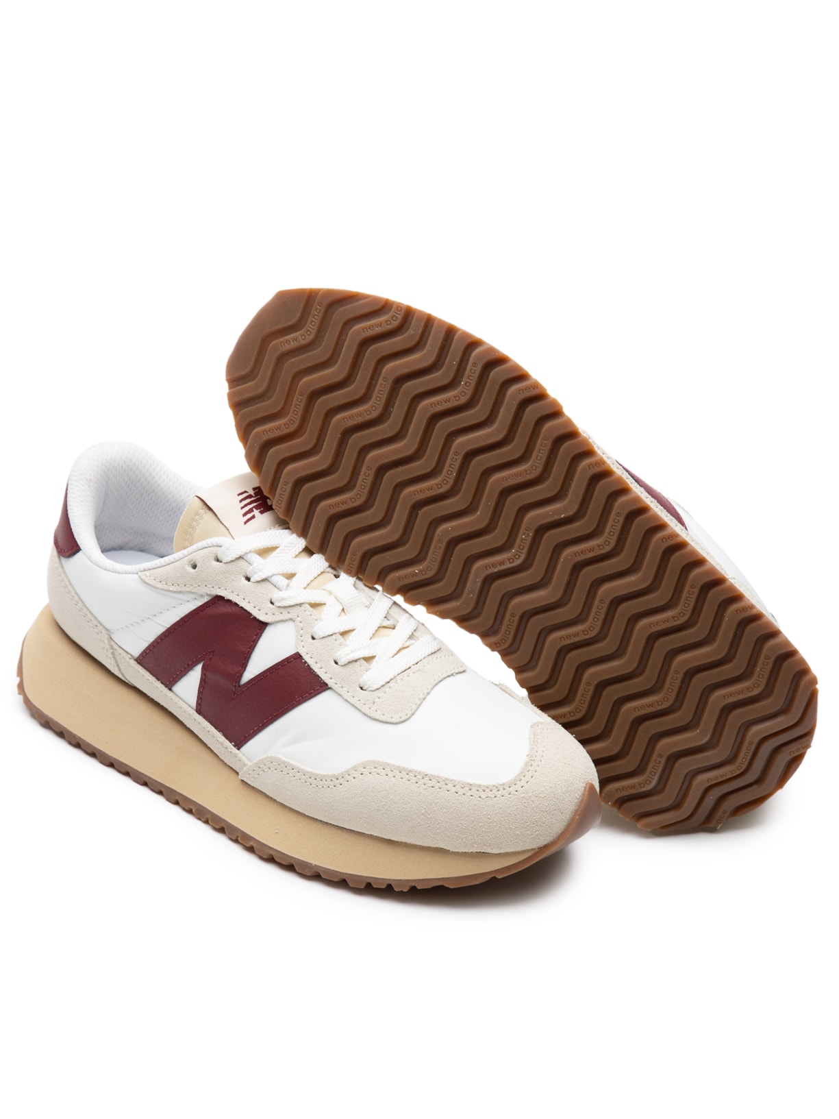 Tênis Feminino 237 V1 Vinho New Balance