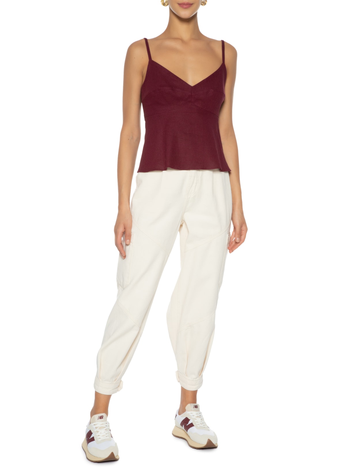 Tênis Feminino 237 V1 Vinho New Balance