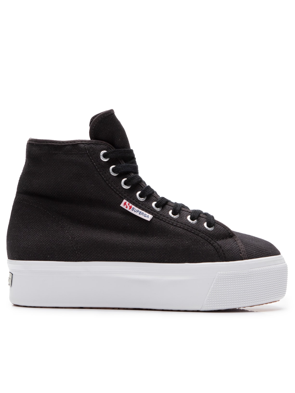 Tênis Feminino 2705 Hi Top Canvas - Preto