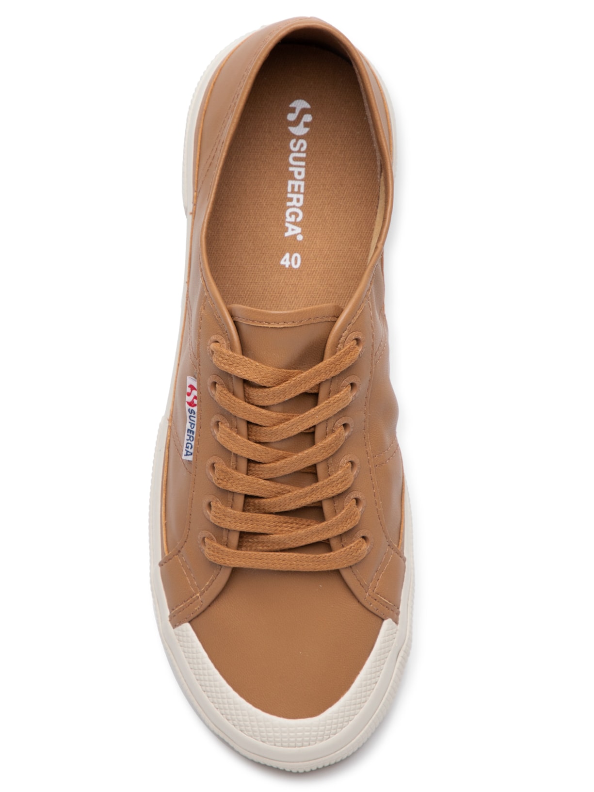 Tênis Feminino 2750 New Premium Leather Marrom Superga